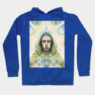 Dosed in the Machine (5) - Trippy Psychedelic Art Hoodie